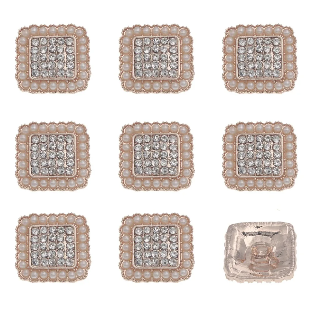 20 мм стразы маленькие стеклянные пуговицы бриллиантовые драгоценности