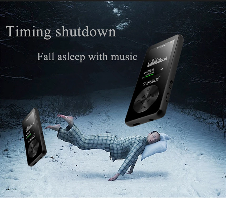 Новейший 4 ГБ HIFI мини спортивный MP3 музыкальный плеер Металлический корпус
