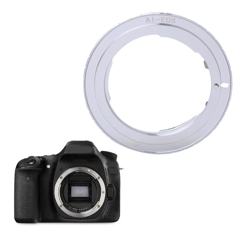 FOR AI-EOS Adapter for Nikon AI AI-S F Lens to Canon EF EOS Camera AF Confirm Ring | Электроника