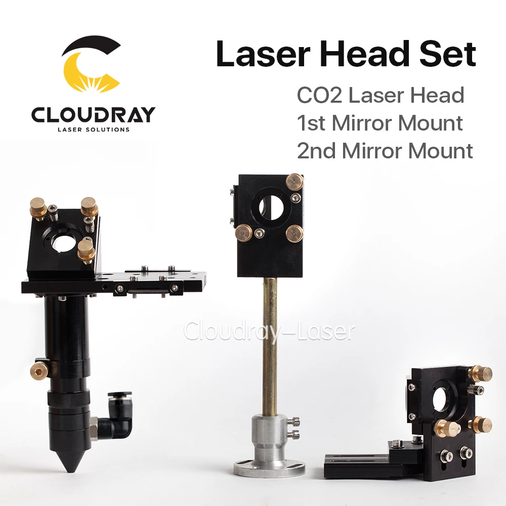 Cloudray HQ CO2 лазерная головка Фокусирующая линза 20 мм отражающее зеркало 25 мм интегративное крепление Лазерная гравировальная и режущая машина
