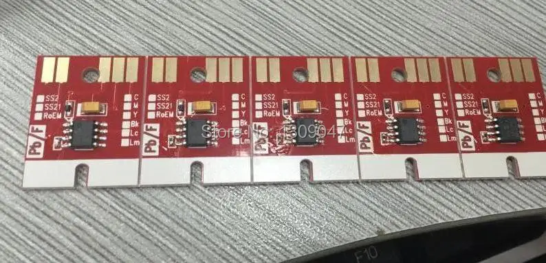 4 вида цветов Перманентный чип для Mimaki LH 100 UV ink C M Y BK JFX 1631/UJV 160/UJF 3042 принтера