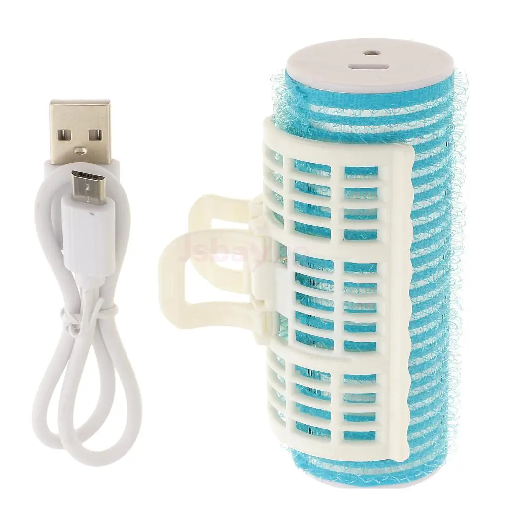 Двухслойные роликовые щипцы для завивки волос с зарядкой от USB зажим домашнего