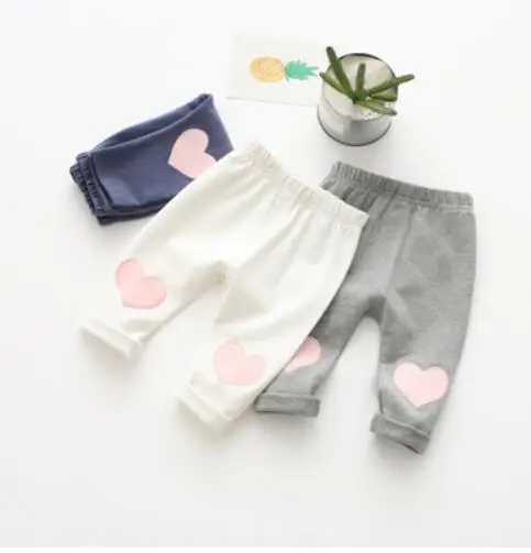 Леггинсы для девочек брюки улицы одежда на весну и осень Легкие хлопковые