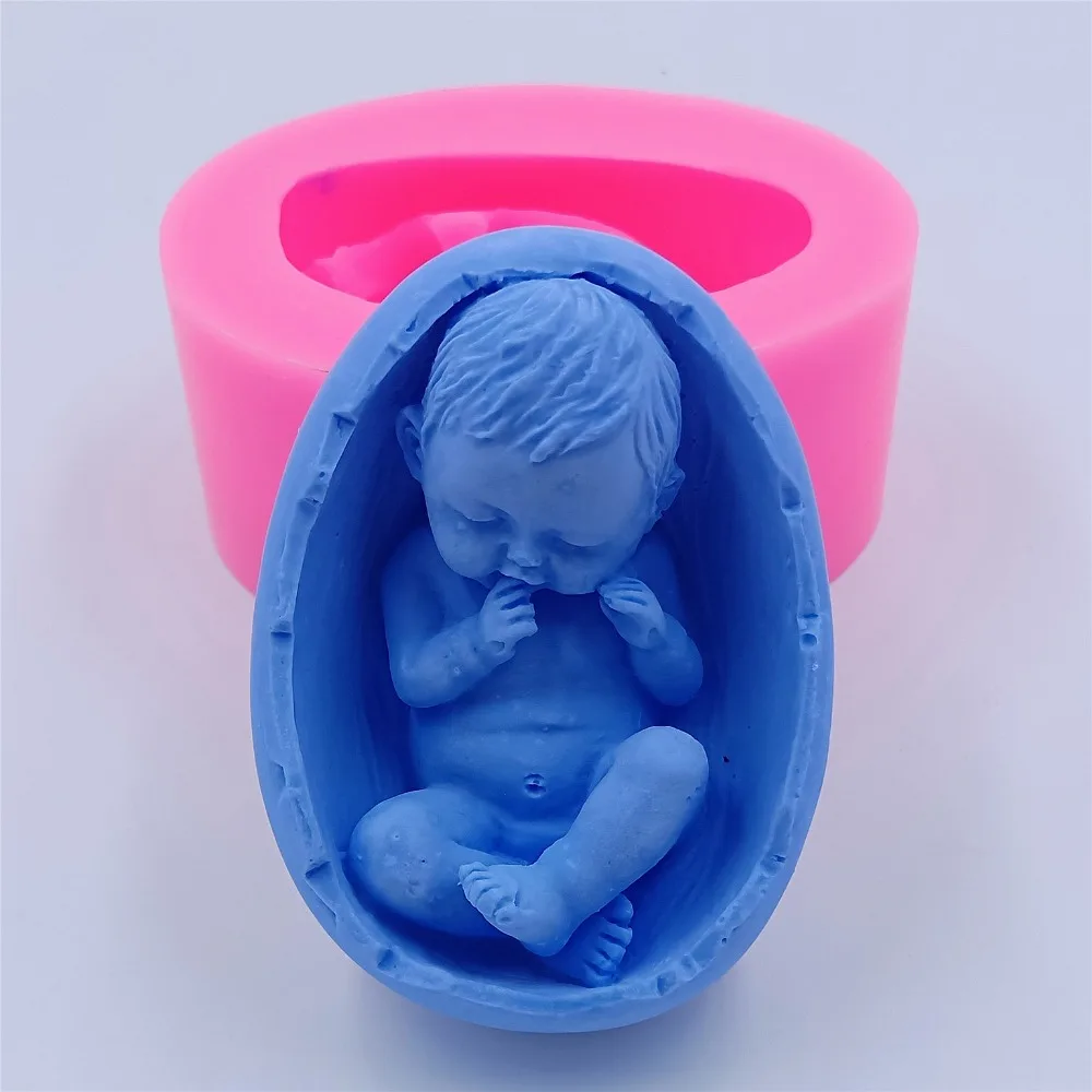 Милые детские формы для мыла 3D силиконовая форма украшения ароматерапии