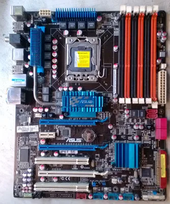 ASUS P6T SE 1366 pin X58 motherboard support X5650 5670 w3690 can be overclocked 95%new |