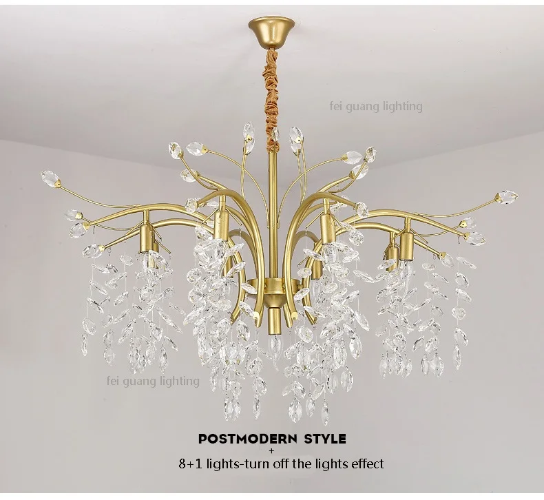 

transparent Crystal Chandelier Lighting hotel chandeliers for Dining Room transparent Chandelier Lamps for Living Room lights