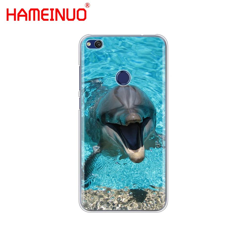 Hameinuo Ocean Дельфин танец и прыжки крышка телефона чехол для Huawei Ascend P7 P8 P9 P10 P20 Lite Plus Pro g9 G8 G7 - Цвет: 40102