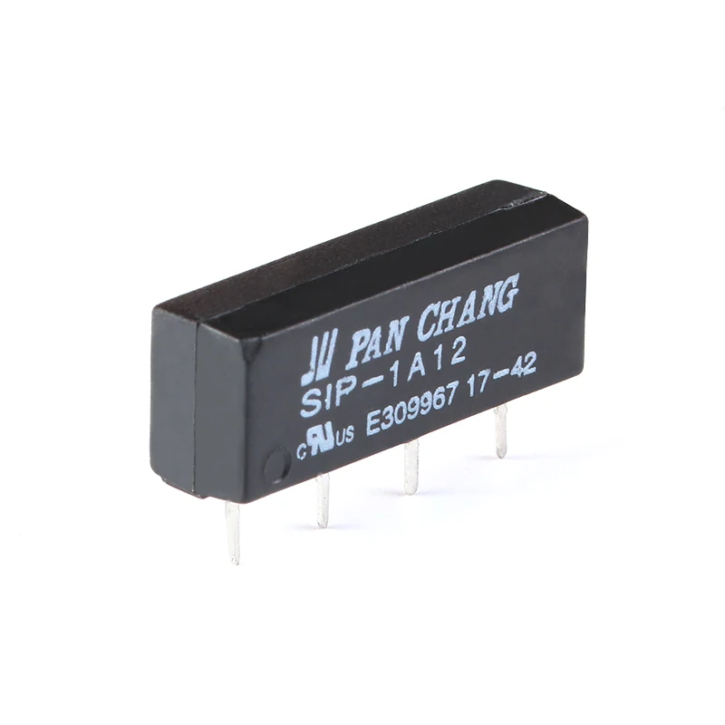 5 шт. SIP-1A12 DC 12 В геркон реле Модуль 4Pin реле для PAN CHANG