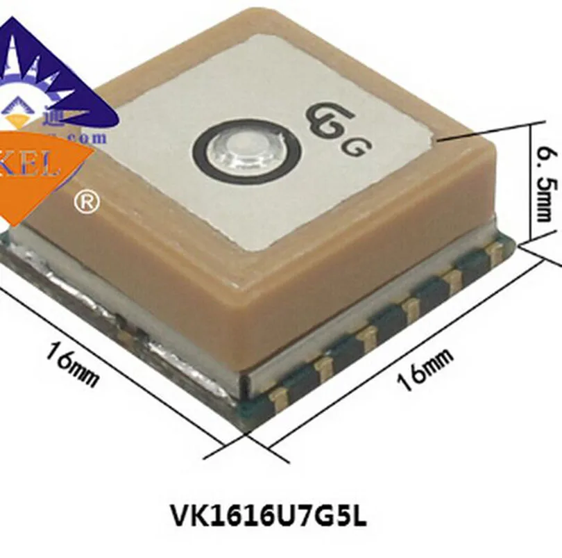 VKEL VK1616U7G5L Малый размер ГЛОНАСС gps модуль с антенной приемник чипсет UBX G7020 KT ужин NEO