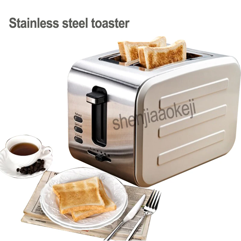 Новый YK-622 домашний тостер из нержавеющей стали два куска хлеба для завтрака