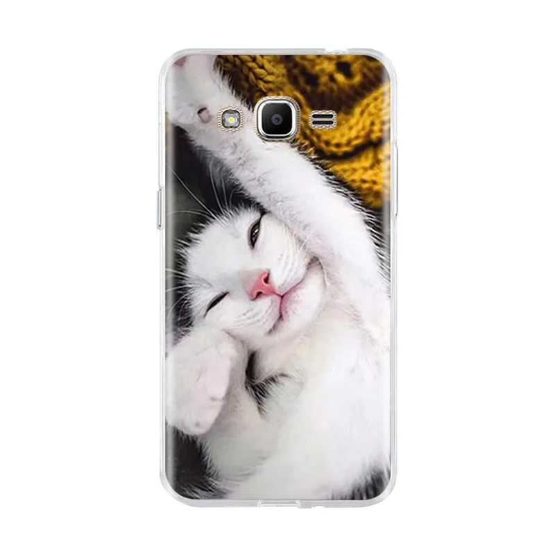 Для samsung J1 J3 J7 J5 чехол силиконовый чехол 3D сумки кот Капа для samsung Galaxy J1 J3 J5 J7 J5 телефон чехол s Shell