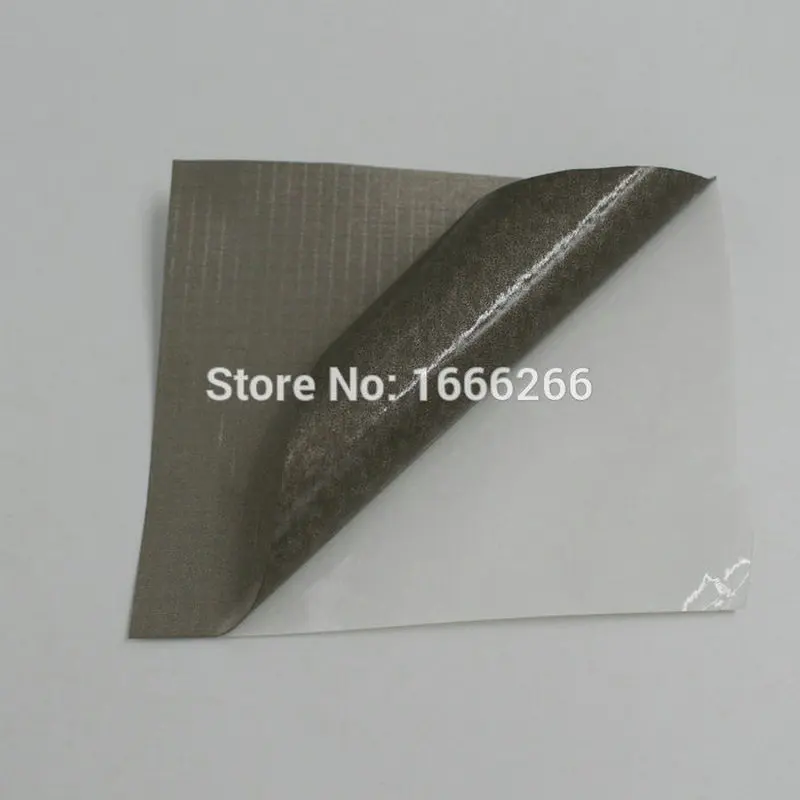 

Block EMF RFID Shielding Fabric Which Has An Adhesive On One Side