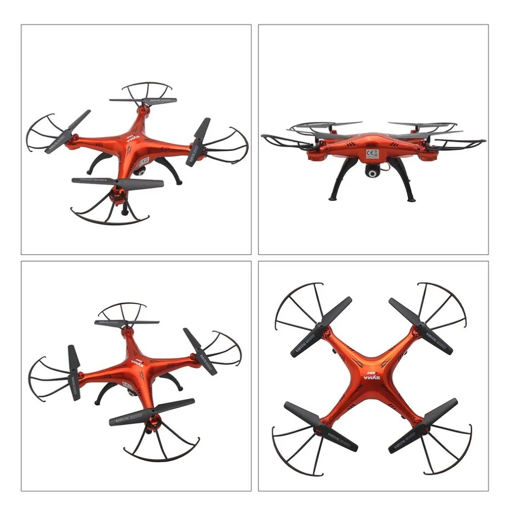 SYMA X5SC Радиоуправляемый квадрокоптер 2 4G Дрон умный самолет с 720P HD камерой