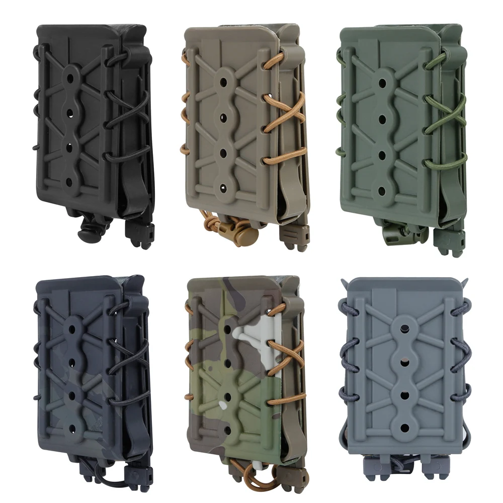 Molle system 5,56 7,62 подсумок, тактический быстрый подсумок, кобура, зажимы для ремня, замок, нейлоновый подсумок