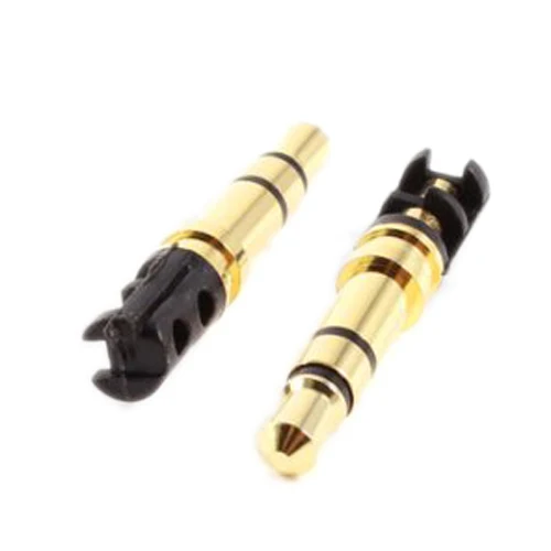 Эфвк популярно 10 шт 3 5 мм штекер переменного тока полюсный паяльник для наушников