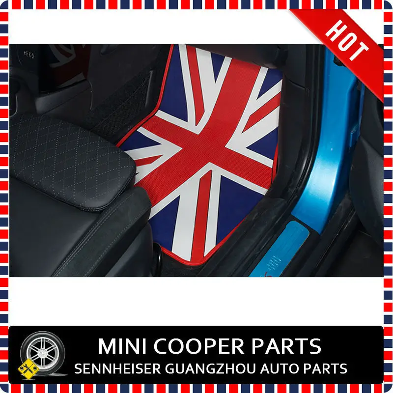 Новый коврик для ног из резинового материала Big Union Jack Style Mini Cooper Countryman S R60 (4