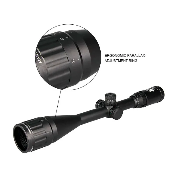 Canis Latrans 6 24x50 оптическое центральной точки прицел с Сфера пузырьковый уровень на