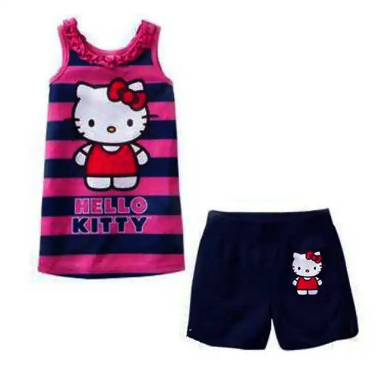 2016 Комплект одежды для детей пижама девочек комплект ночного белья с