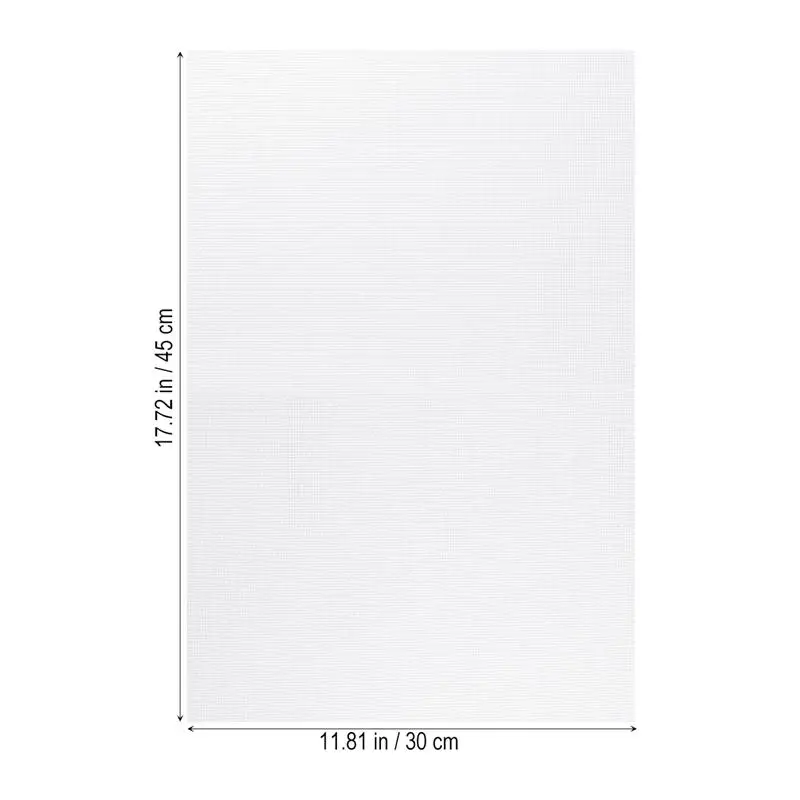 2 Pieces Cross Stitch Cloth Cotton Aida Fabric for Needlework DIY 12 by 18 Inch 14 Count 8 | Дом и сад