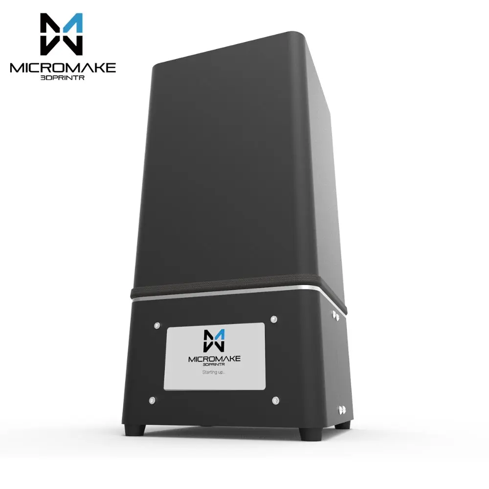 Micromake новое обновление L2 УФ смолы 3D принтеры SLA/DLP для лечения с сенсорным экраном