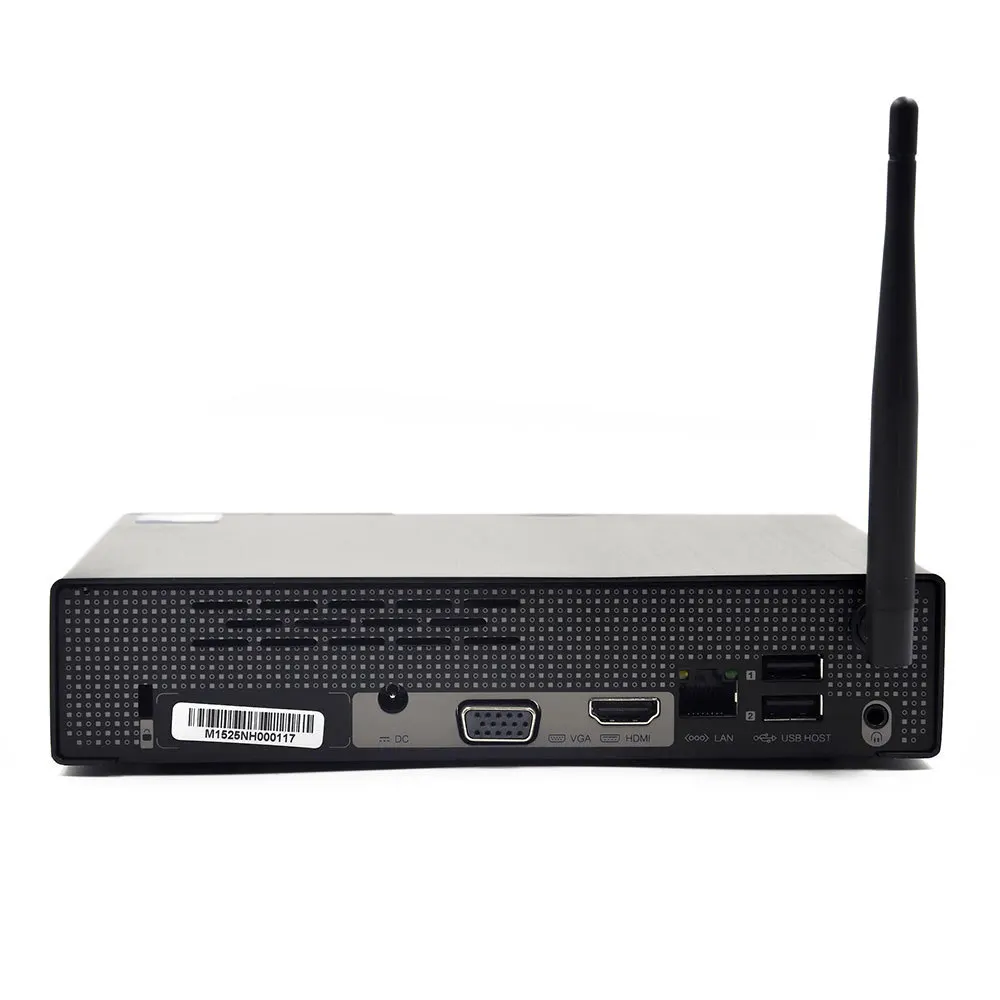 Fanless Windows 10 Mini PC MeLE PCG09 2G 32G Quad Core Intel Atom Z3735F HDD M.2 SSD HDMI VGA LAN WiFi BT Kensington Lock Slot | Компьютеры
