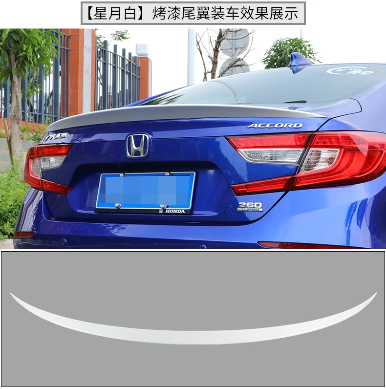 Заводская роспись спойлер крыло ABS пластик для 2018-2021 Honda Accord 10 седан | Автомобили и