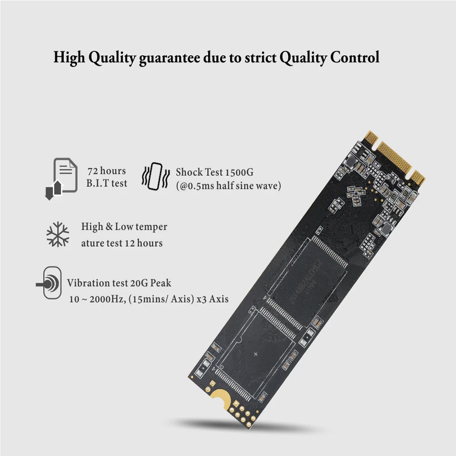 Kingfast 22*80mm super-speed NGFF M.2 SSD 120gb internal solid state hard drive disk memory flash for Laptop/notebook/ultrabook |