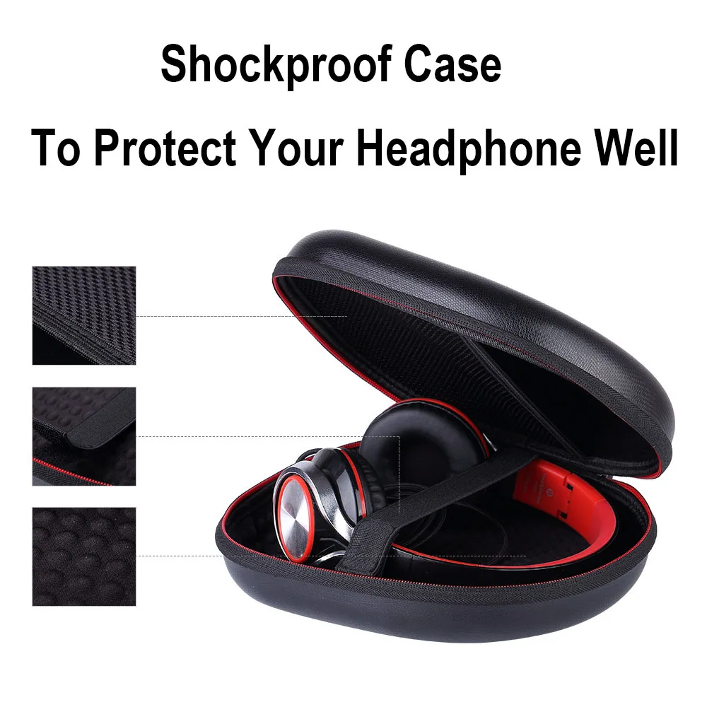Противоударный чехол для Bluedio T4 T4s T5 T5s T6 T6s T7 F2 Bluetooth беспроводные наушники Жесткий