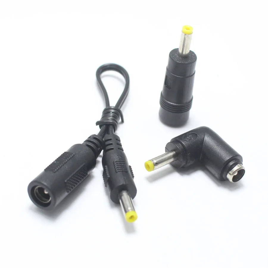 Разъем питания постоянного тока 5 5x2 1 мм (гнездо) на 4 0x1 7 (штекер) шт. адаптер для