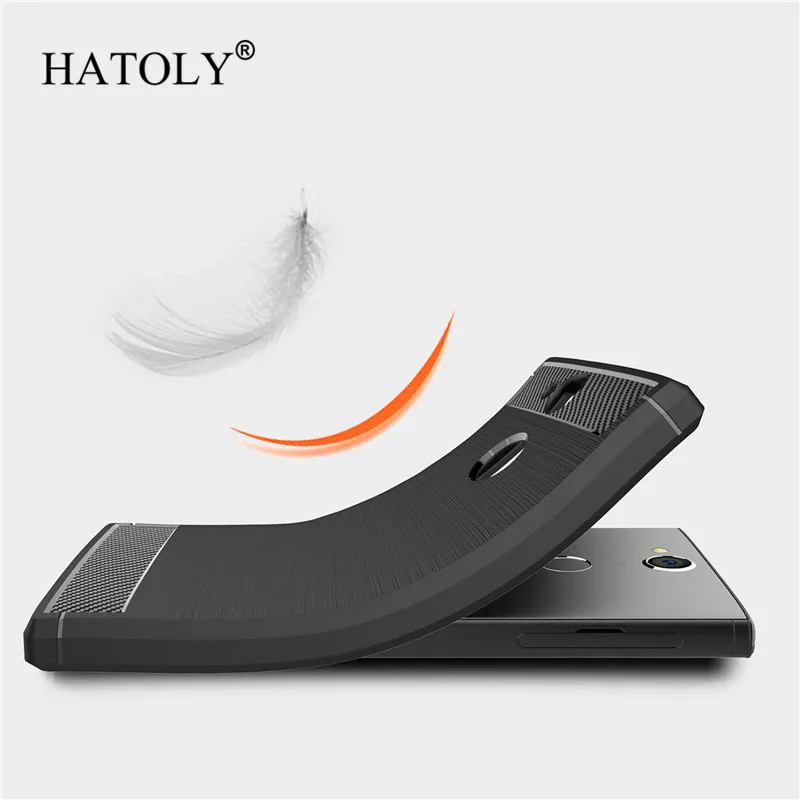 HATOLY For Capa Sony Xperia XA2 Case Rubber &amp Soft TPU Rugged Covers Fundas 5.2&quot | Мобильные телефоны и аксессуары