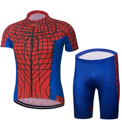 Jesey and Pants Лидер продаж Супермен Велосипеды Джерси ropa ciclismo hombre велосипед игрока Майо Велосипеды комплекты «Капитан Америка» Спортивная одежда - Цвет: Jesey and Pants