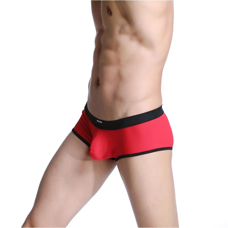 Боксеры мужские с большим карманом пикантное нижнее белье эротический костюм