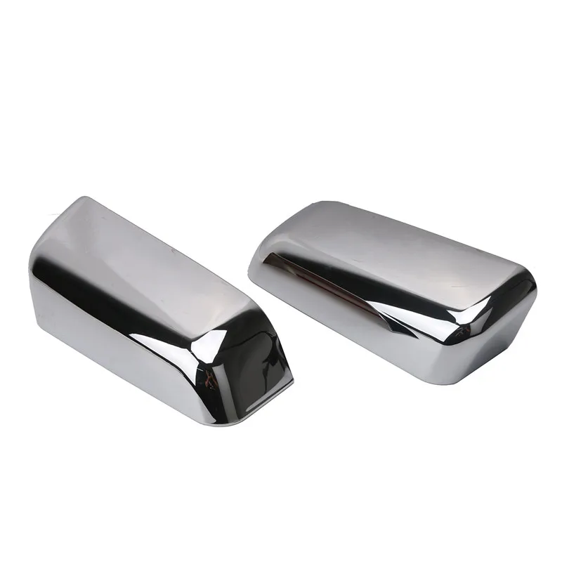 Wisengear 2x Chrome заднего вида боковой двери верхняя половина зеркала Кепки накладные