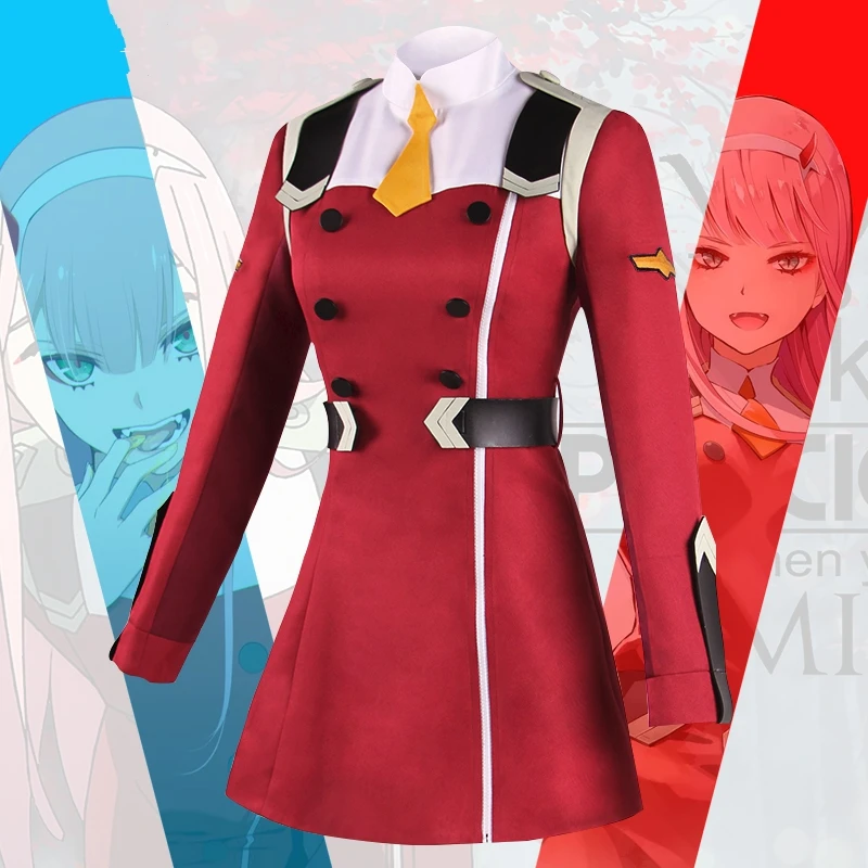 DARLING в FRANXX ноль два платье Костюмы для косплея персонажа аниме косплей костюм