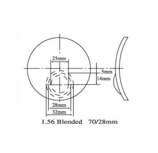 Бифокальные линзы Смешанные | Аксессуары для одежды
