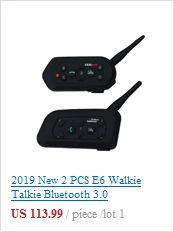 EJEAS Walkie Talkie велосипедная bluetooth-гарнитура с поддержкой высококлассной NFC подходящей трубки с дистанционным управлением мотоцикла