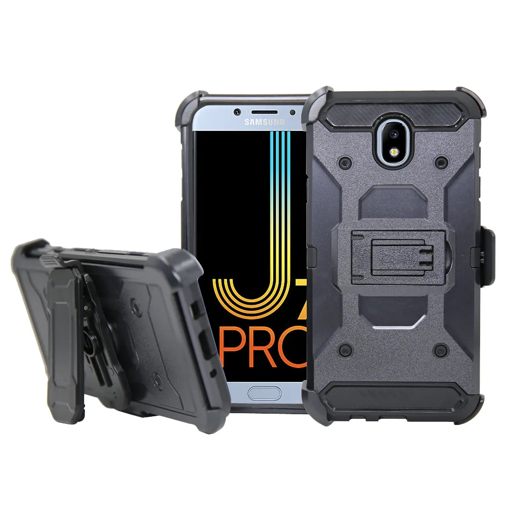 Hybrid Rugged Case Anti Knock Belt Clip Holster Phone Cover For Samsung Galaxy J7 2017 J730 J730FM / Pro (European Version) | Мобильные