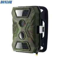 1set 12mp pir scouting trail camera with 20meters night vision 8aa battery power supply 720p video recording waterproof ip54
