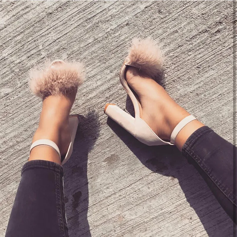 Perixir/летние женские босоножки пикантные на высоком каблуке цвет красный черный