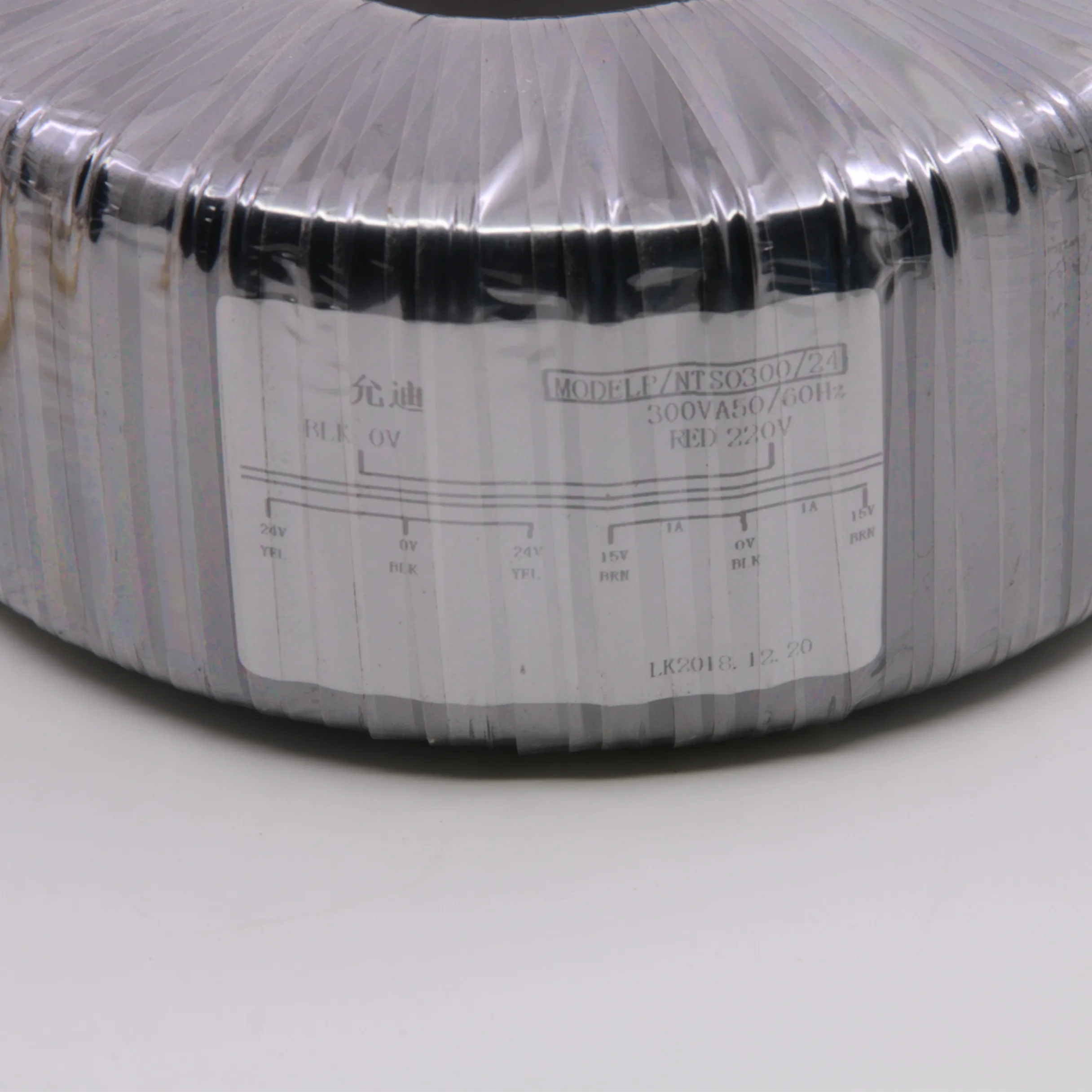 

300W Pure Copper Toroidal Transformer Dual 24V Dual 15V Power Amplifier Audio Power Transformer