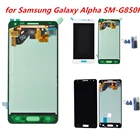 ЖК-дисплей Super AMOLED для Samsung Galaxy Alpha Note 4 mini G850 G850F G850M, ЖК-дисплей с сенсорным экраном и дигитайзером в сборе, замена