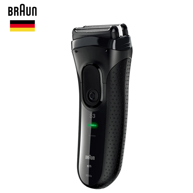 Электробритвы Braun Series 3 3020S S3, бритва, лезвия, бритва для бороды, бритвенный станок для мужчин, уход за лицом, триммер для длинных волос, 100-240 В