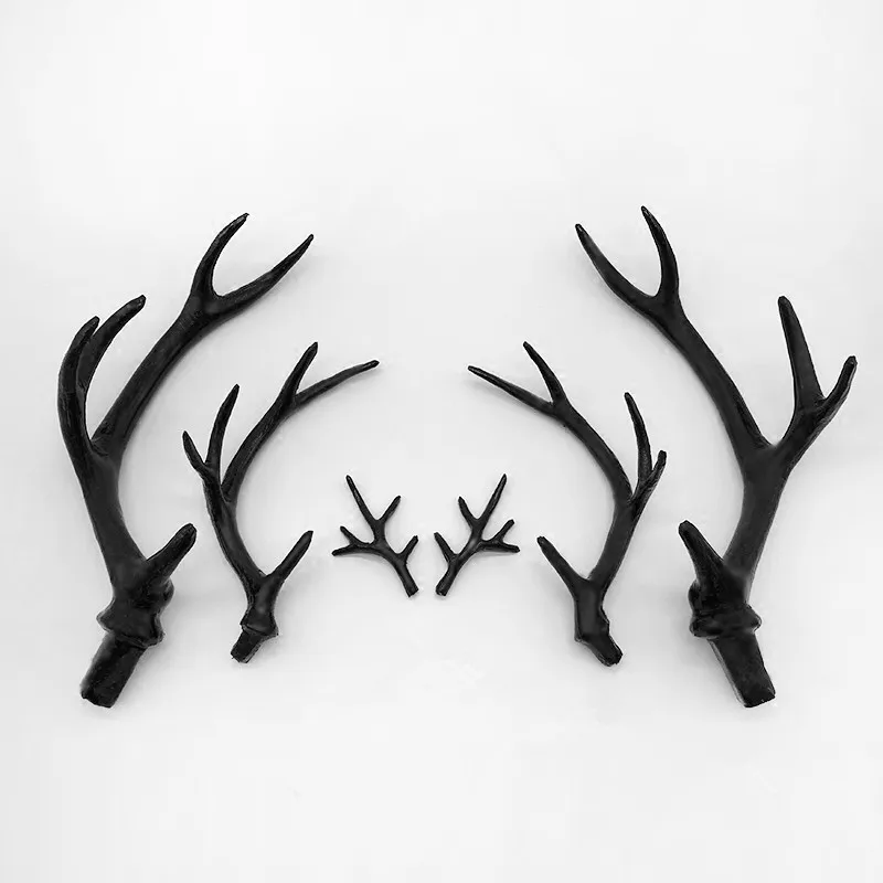 Имитация белого/черного рога головной убор DIY Аксессуары материал оголовье милый Рождественский Декор фото фотографии реквизит