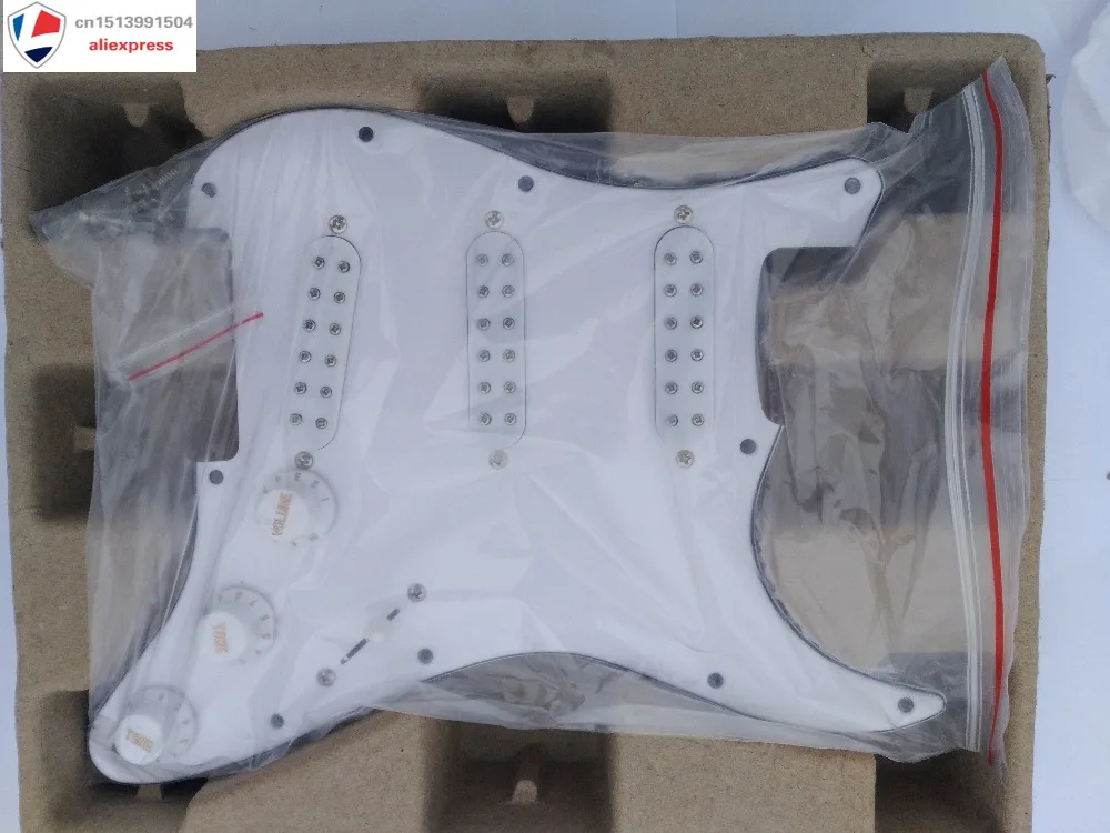 Частная роскошная электрическая гитара 12 стилей Humbucker Пикап на заказ белая