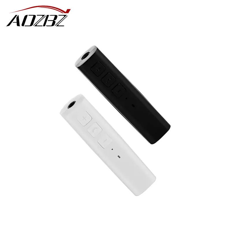 Музыкальный аудио ресивер AOZBZ адаптер 3 5 мм Bluetooth 4 2 перезаряжаемый автомобильный