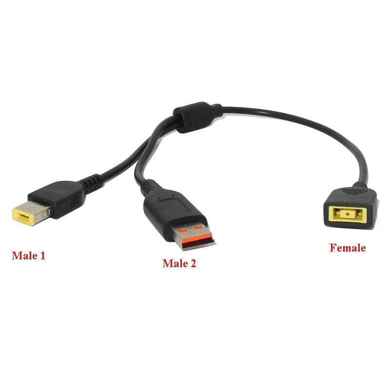 

Зарядное устройство для ноутбука, адаптер, конвертер постоянного тока, разъем питания, кабель для Lenovo ThinkPad X1 Carbon Yoga 11 13 for Yoga 4 Miix 7