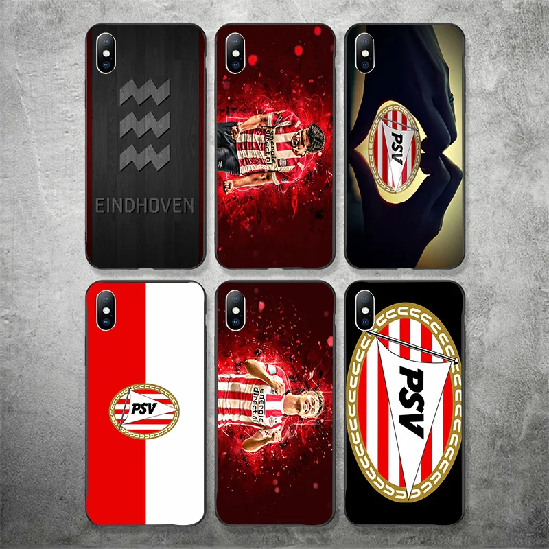 Yinuoda psv Eindhonven FC Team чехол для телефона DIY рисунок черный мягкий из ТПУ Erick Gutierrez iPhone X