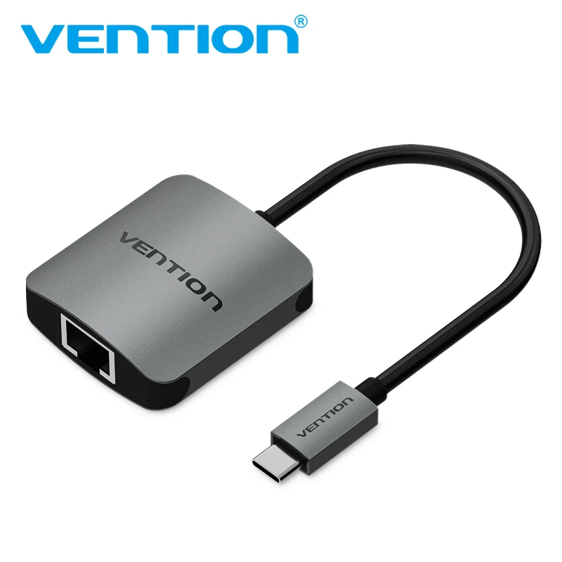 Vention USB C Ethernet адаптер RJ45 100 Мбит/с Внешний Type Lan сетевая карта конвертер для