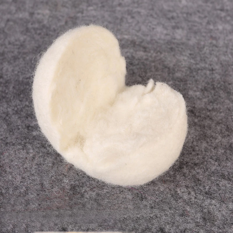 Многоразовая сушилка из овечьей шерсти шар Органический натуральный смягчитель