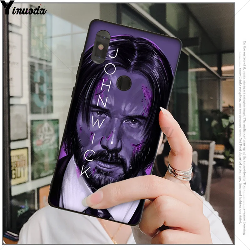 Yinuoda John Wick поделка-чехол для телефона Xiao mi Red 5 5Plus Note4 4X Note5 6A 6 x2 x2S | Мобильные